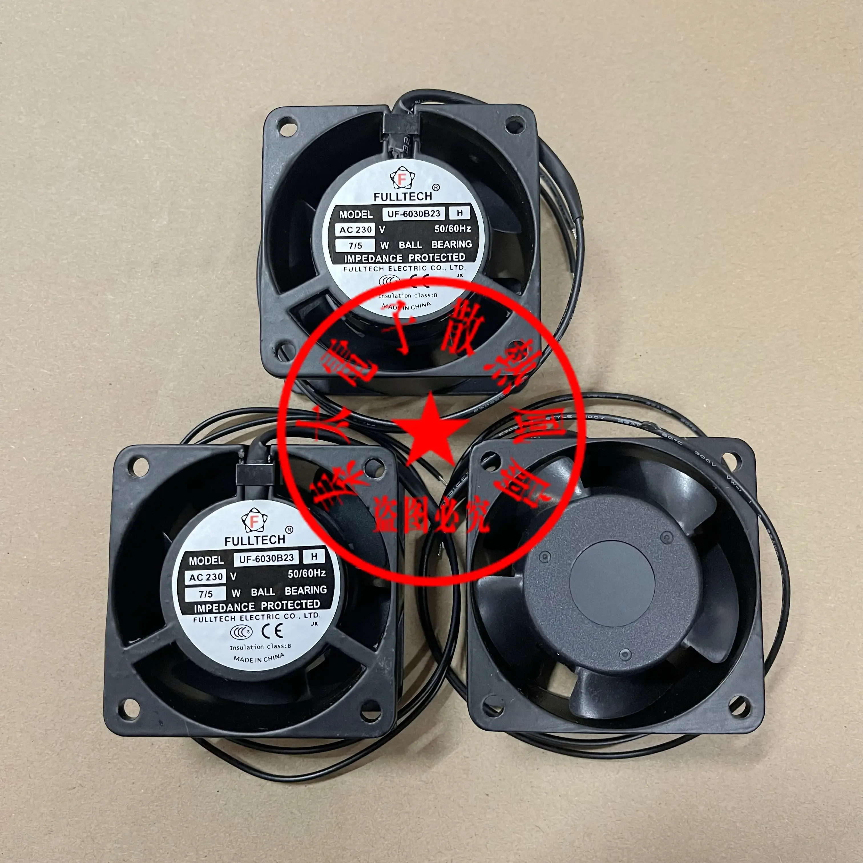 

FULLTECH UF-6030B23 H AC 230V 7/5W 60x60x30mm Server Cooling Fan