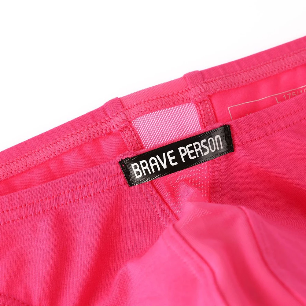 Sports Breathable Men Bulge Pouch Soft 95% Cotton Blend Underwear Lingerie Comfortable Sexy Lightweight Briefs