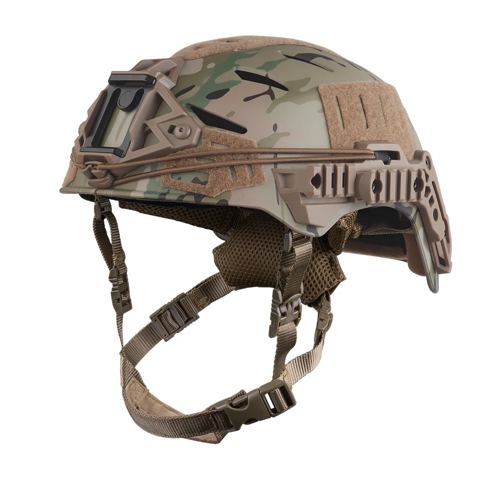 Wosport Wendy 3.0 Training Helmet Adjustable Suspension Dual-Layer Padding 3.0 Rail Geometric Shell Airsoft Outdoor Gear Kit