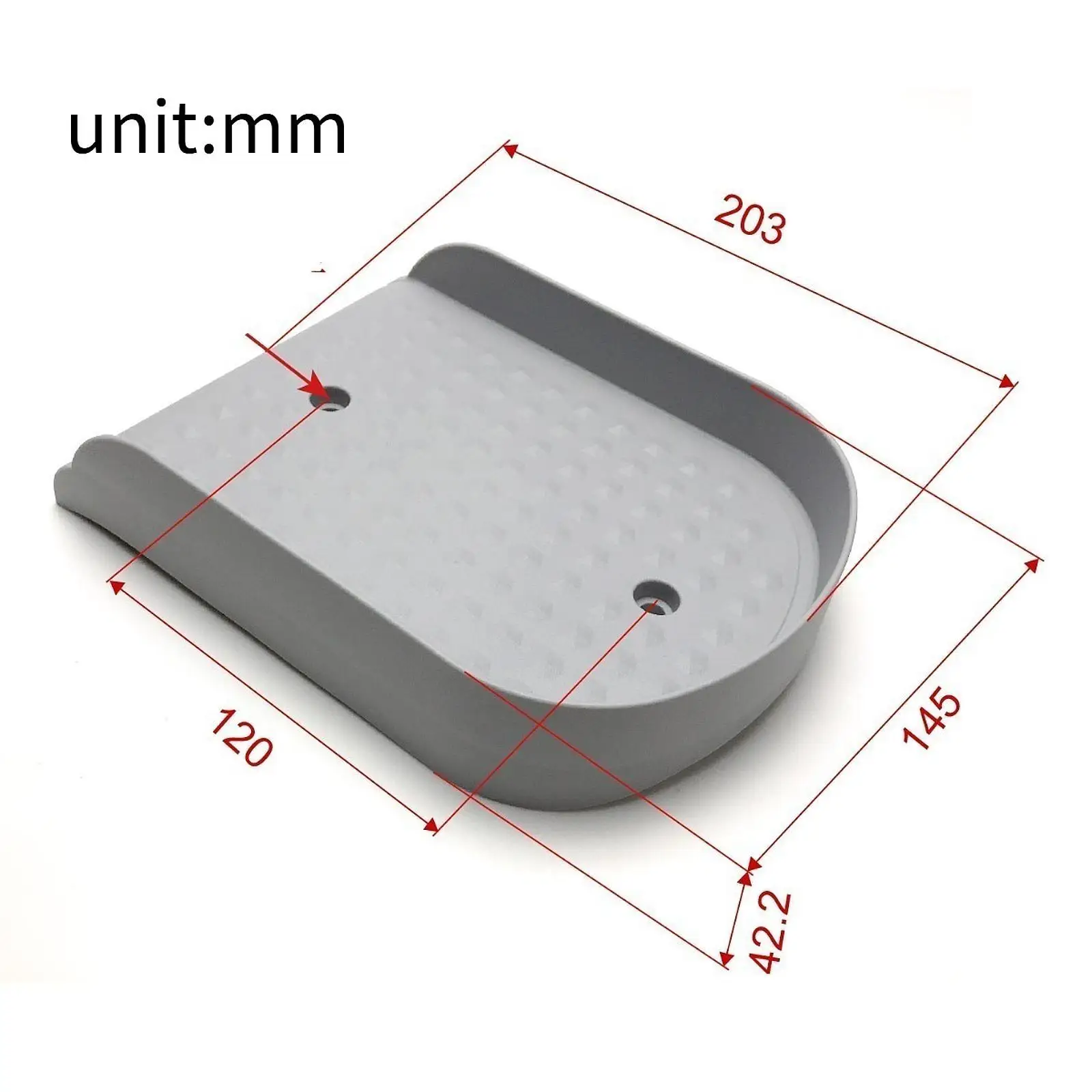 Stepper Machine Replacement Pedal Durable Foot Plate Part for Stair Climber Elliptical Fitness Equipment for Leg Workouts