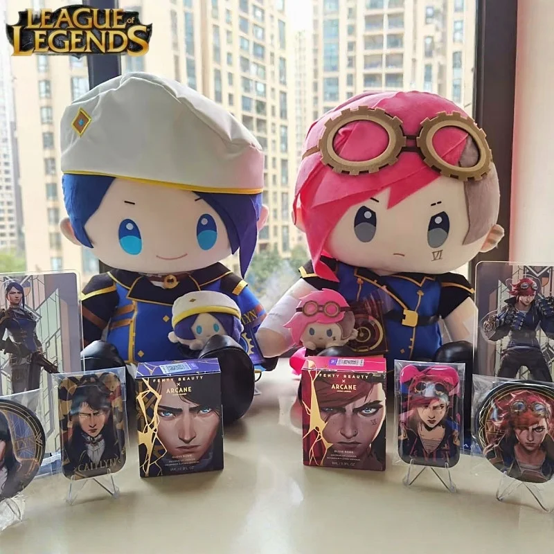 

Original Jinx Plush Arcane League Of Legends Plush Toy Game Peripheral Plushie Cute Soft Stuffed Doll Children Birthday Gifts