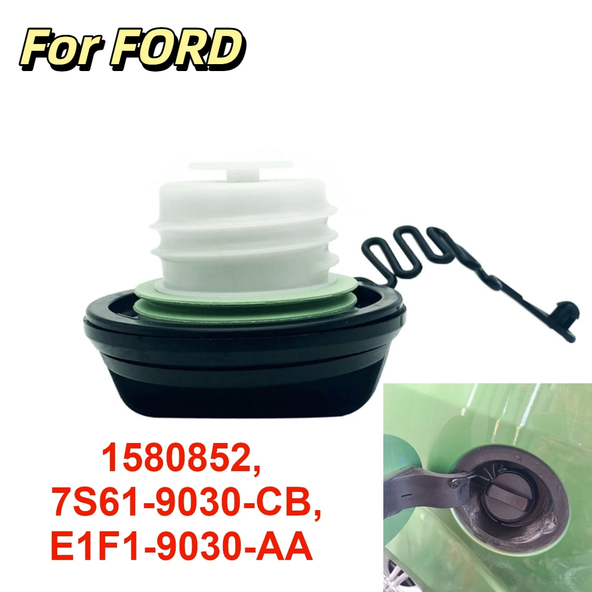 

Car Petrol Diesel Fuel Tank Filler Cap for Ford Fiesta MK5 Transit Mondeo Fusion KA 7S61-9030-CB 1580852