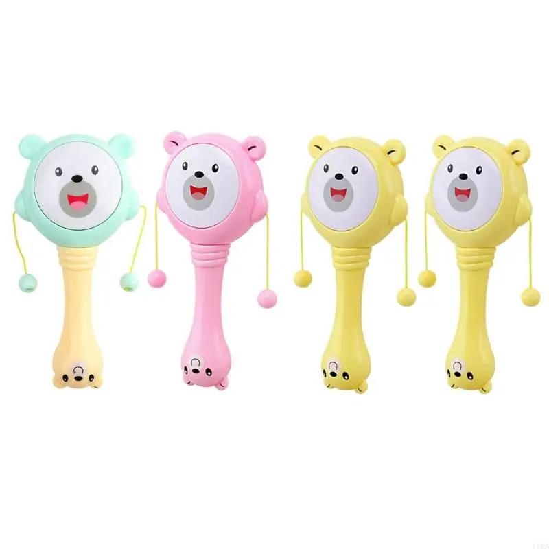 4pc Desenvolvimento Toy Toy Toy Plástico Brinquedo Tambor