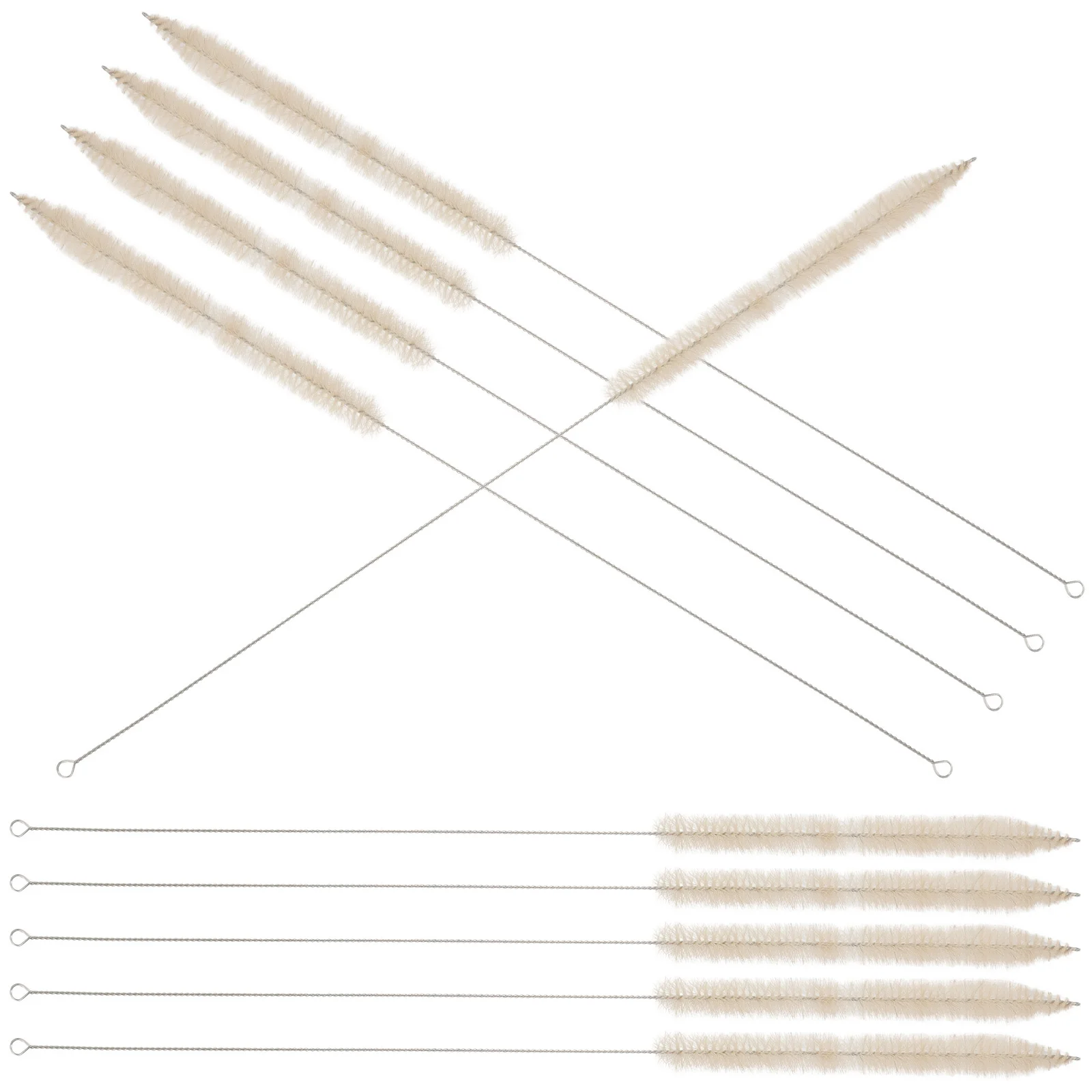 

10 pcs Graduated Pipette Cleaning Brush Scale Laboratory Easy Storage Sturdy Test Tube Tube Cleaning Lab Equipment