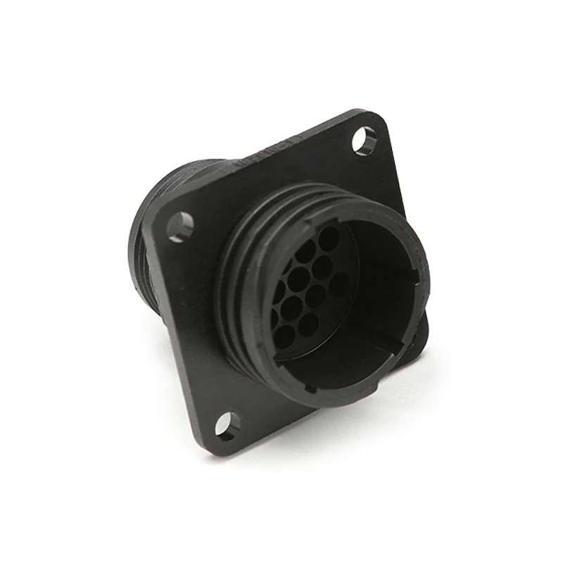 182918-1 Kfz-Stecker, TE/AMP-Typ, historisches Passwort, Kabelbaumstecker, 37-poliger Flansch, männlicher Kopf