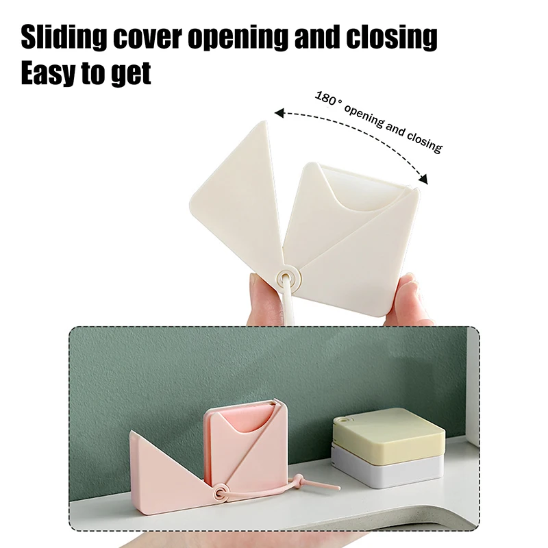 1 caja (50 hojas) hoja de jabón de papel Soluble en agua para viajar, lavado de manos, Mini jabón de papel, rebanada perfumada, suministros de limpieza de baño