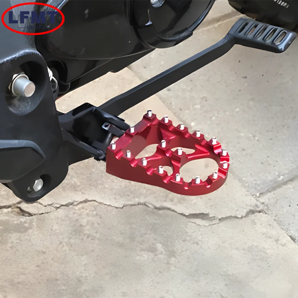 Motorcycle CNC FootRest Footpegs Foot Pegs Pedals For HONDA CR125 250 CR150R 250R CRF150RX 250RX 450RX 250 450X RX L M 2004-2023 image 6