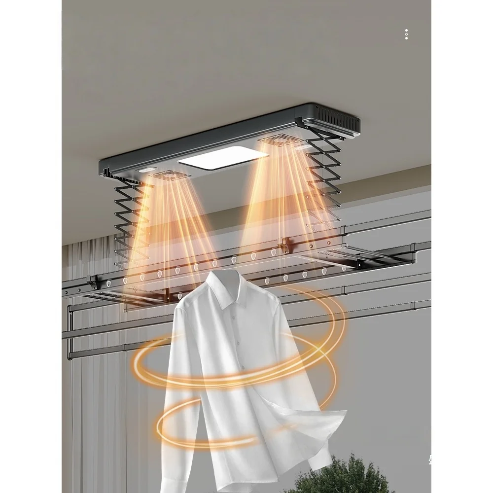 Étendoir à vêtements intelligent Élevage et extension entièrement automatiques Étendoir intelligent Votre assistant des tâches