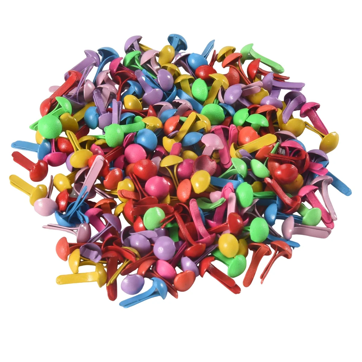 

Набор ABJS из 200 мини-париских застежек, многоцветный инструмент для штамповки, скрапбукинга, «сделай сам», 4,5 мм