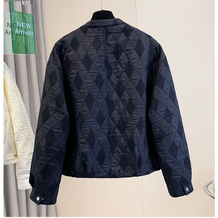 جودة عالية ort القطن Jaet المرأة Faion تنوعا ملابس خارجية غير رسمية الخريف الشتاء Sli معطف القطن الصغير