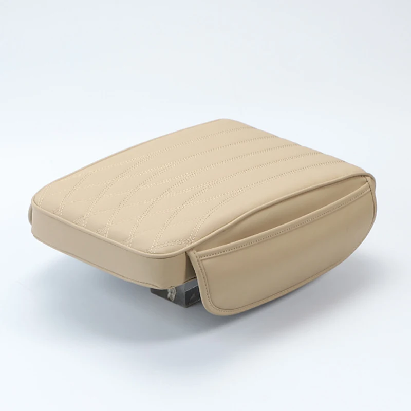 NNordz-Juste d'accoudoir central en cuir universelle, rangement latéral, accessoires de voiture, coussin en polymères, recommandé pour l'augmentation, 32cm x 22cm x 5cm