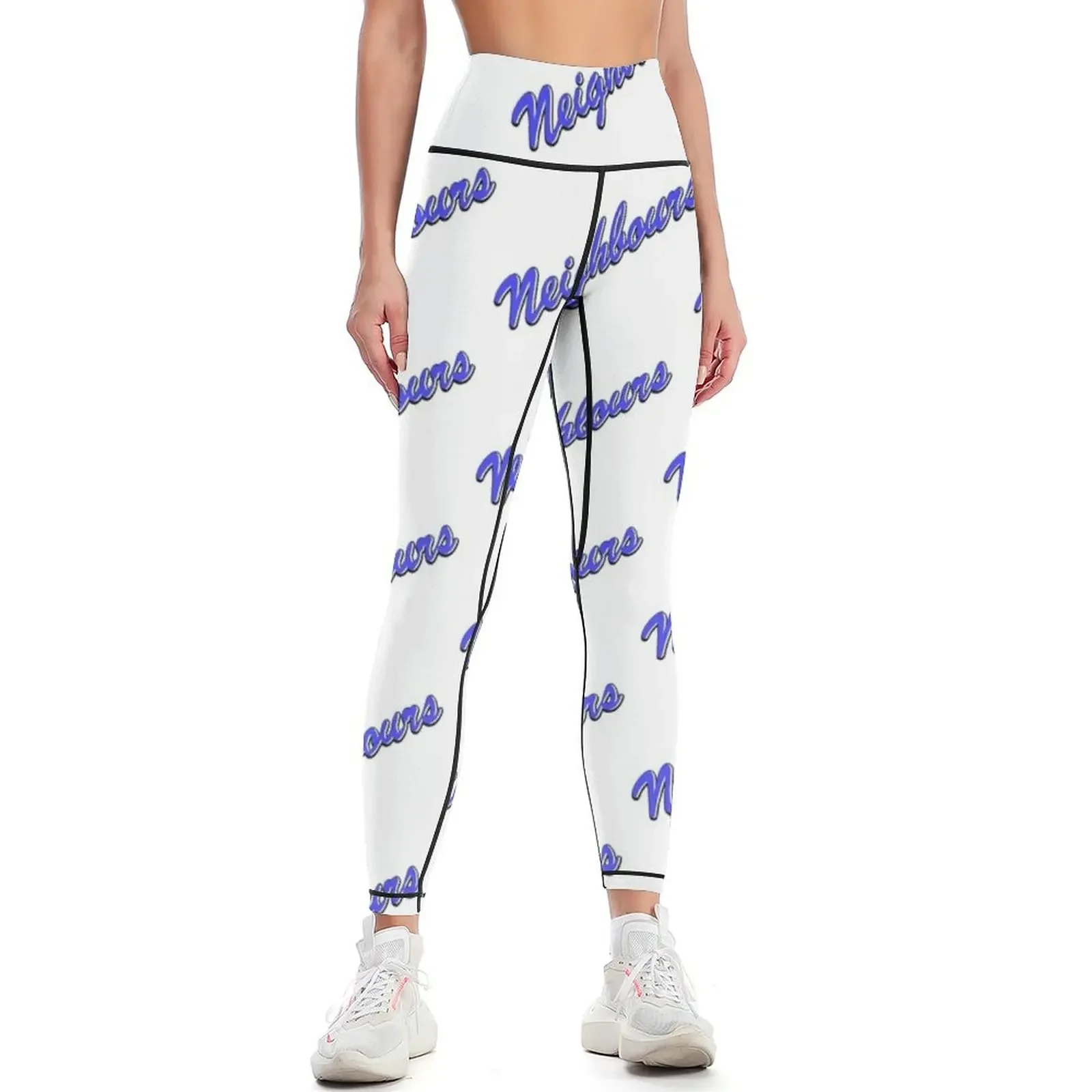 

beebthings Neighbours Leggings Sportswear woman gym jogging pants Women's sports gym's sportswear Womens Leggings