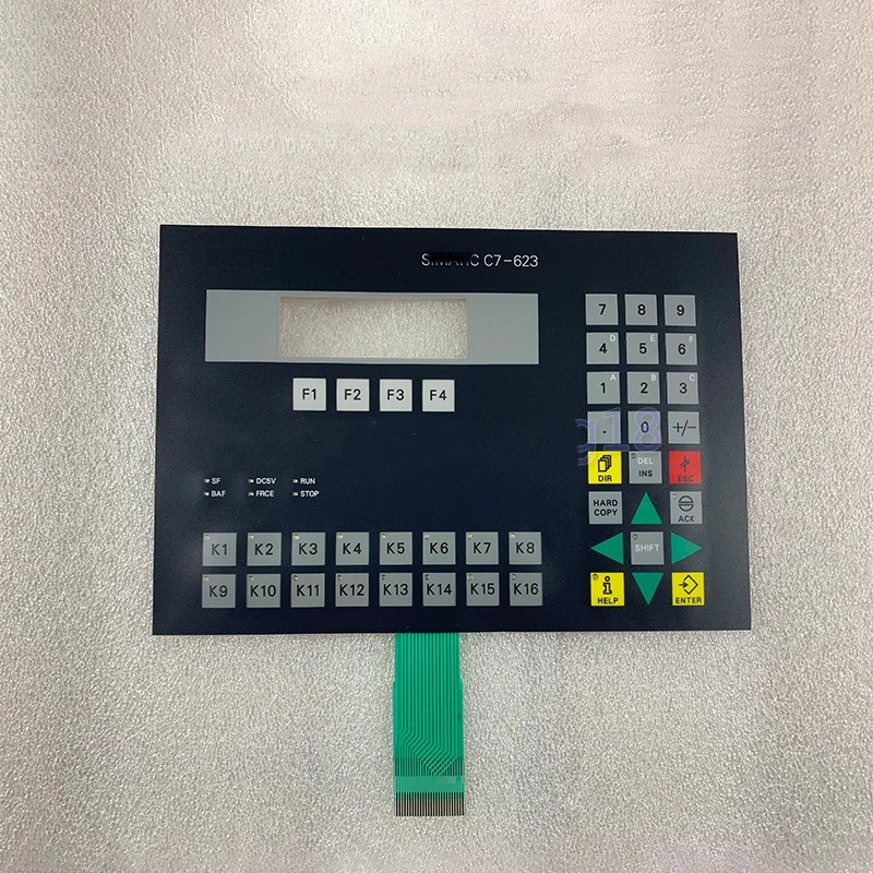 

New Replacement Compatible Touch Membrane Keypad for C7-623 6ES7623-1AE01-0AE3