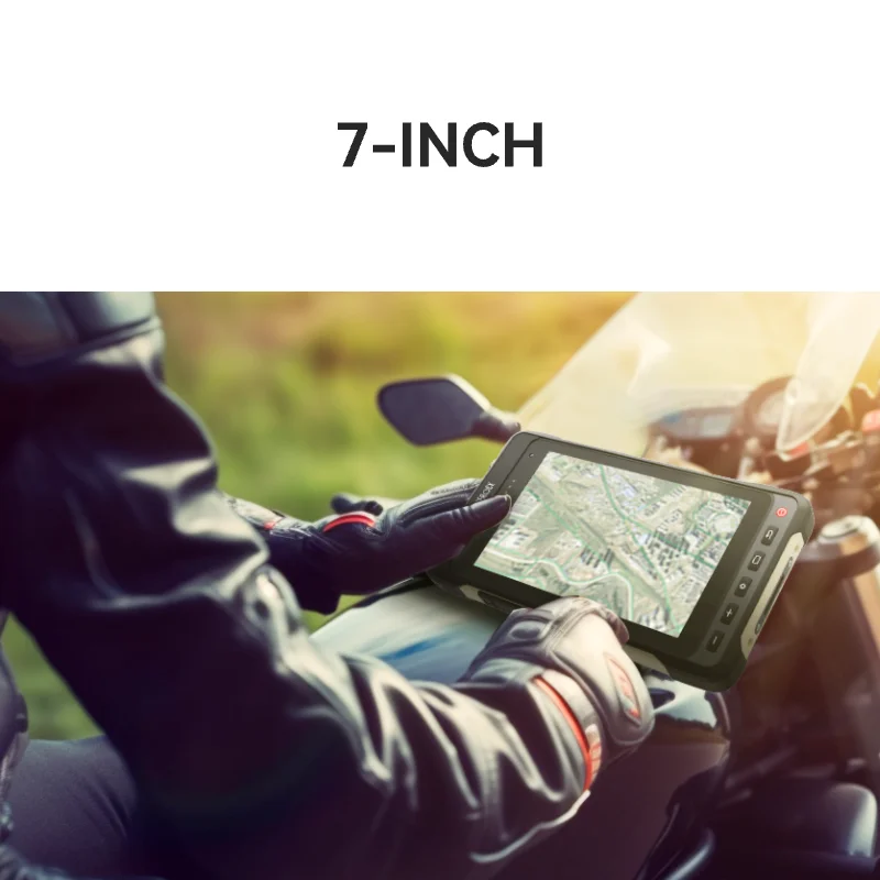 Tablet Android Robusto OEM/ODM X70 com 10000 mAh, à Prova d'Água, Legível sob Luz Solar, 2600nit Ultra Brilhante, para Esportes ao Ar Livre, Octa Core Touch