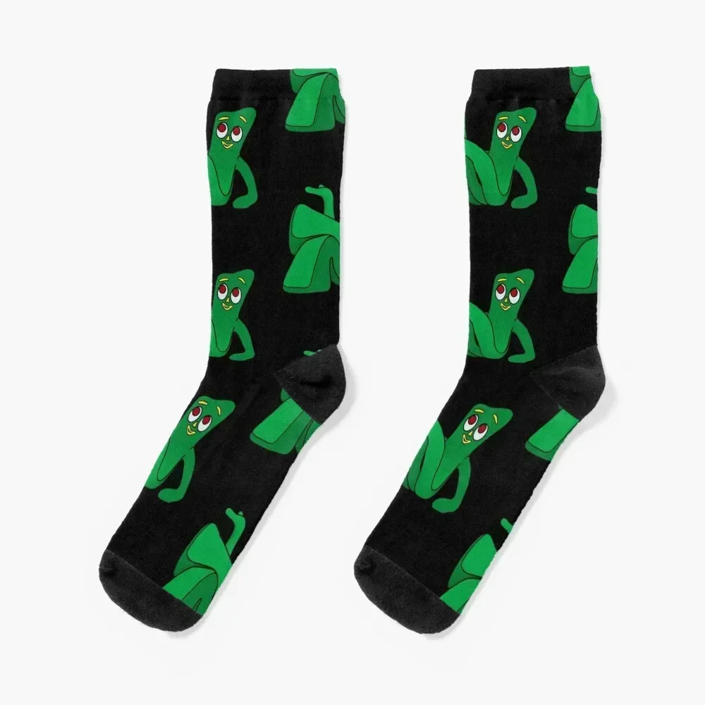 Gumby Chilling Socks halloween fashionable short cotton Socks For Man Women's