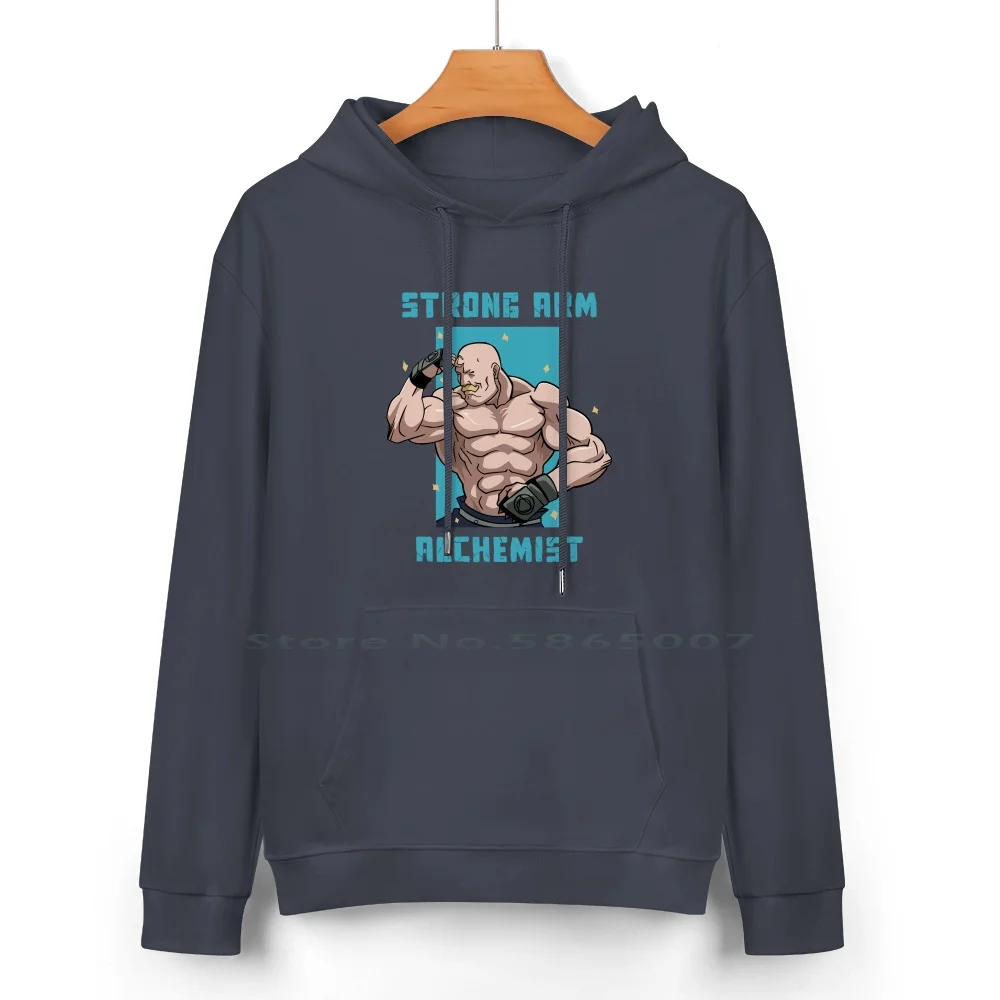 Alex Armstrong Pure Cotton Hoodie Sweater 24 Colors Alex Louis Armstrong Alchemist Armstrong Alex Armstrong Fullmetal Alchemist