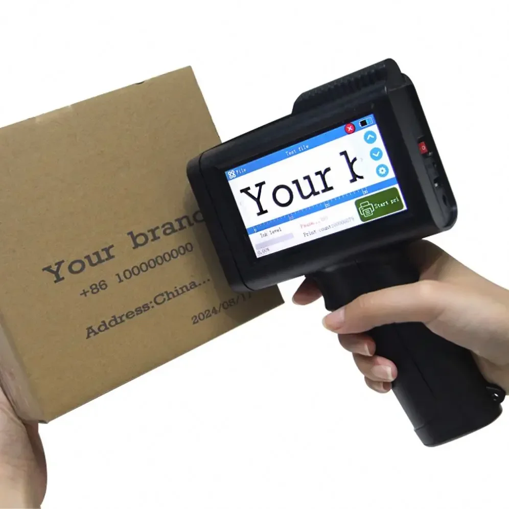 Drukarka przenośna 2026 M10 Mini, bezprzewodowa Bluetooth, do drukowania etykiet, kodów kreskowych, cenowników, idealna dla małych firm.