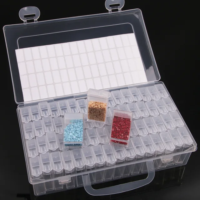 5D DIY diamentowe narzędzia do malowania akcesoria schowek pojemnik diamentowe akcesoria do haftu pudełko na wiertła mozaika pojemnik