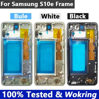 AMOLED LCD pro SAMSUNG Galaxy S10 E G970F G970FD displej s rámečkem S10e G9700 dotyková obrazovka digitalizátor sestava s vypalovacím stínem 10 nejlepší prodej Displej Samsungu S10 - №4