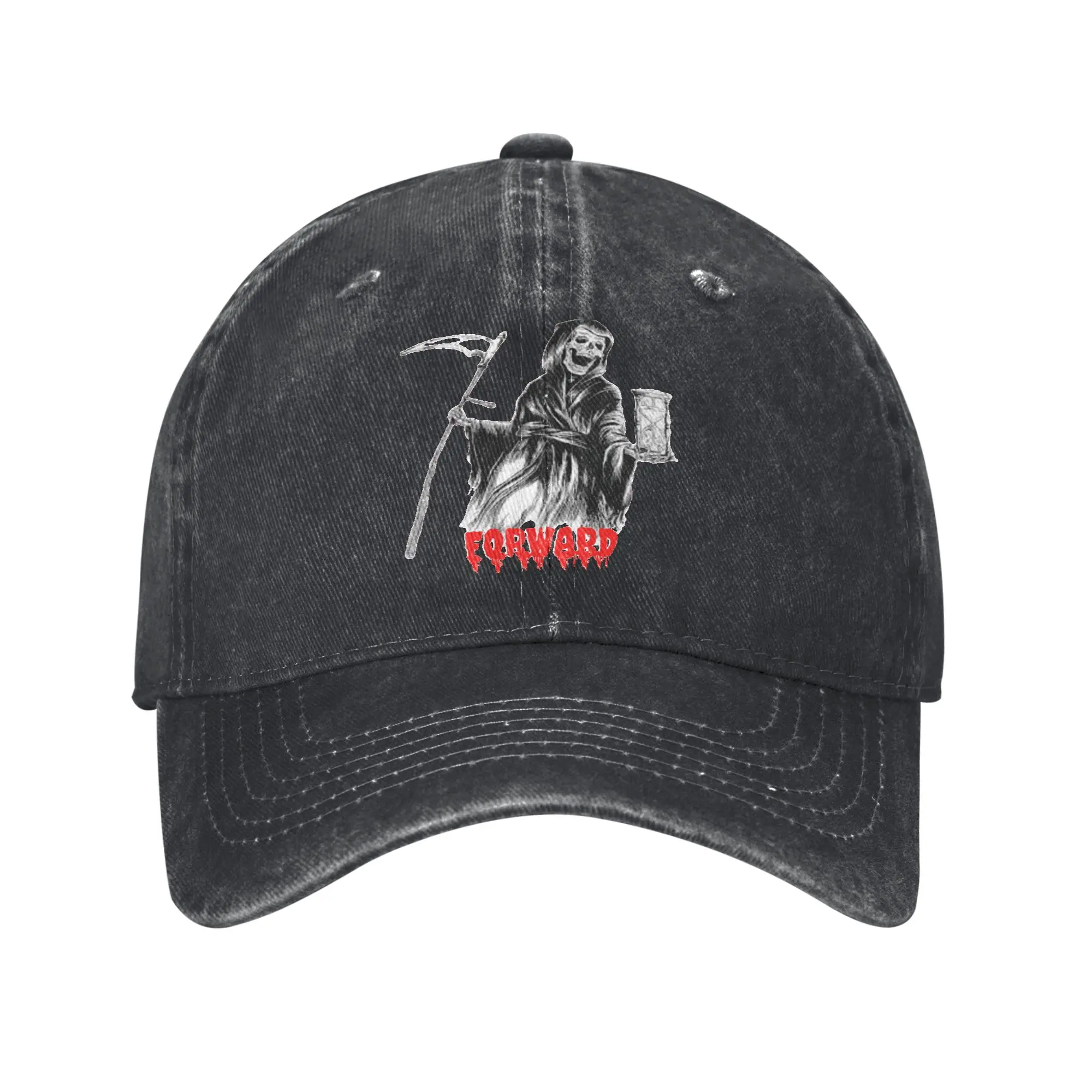 Vintage Forward Observations Group Baseball Cap Men Women Washed Sun Cap Fog Outdoor Running Golf Unstructured Soft Hats Cap