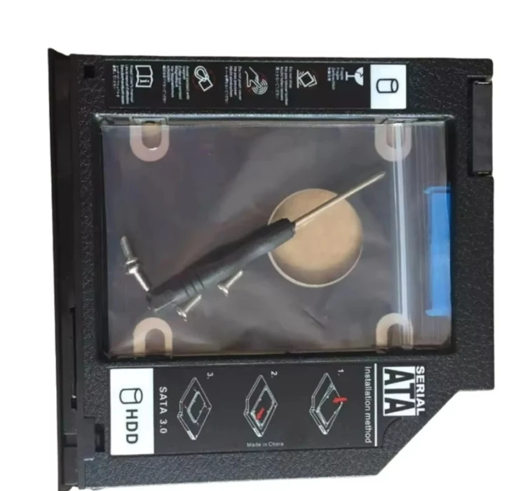 With Ejector 2nd HDD SSD Hard Drive Caddy for Dell Latitude E6440 E6540 M2800