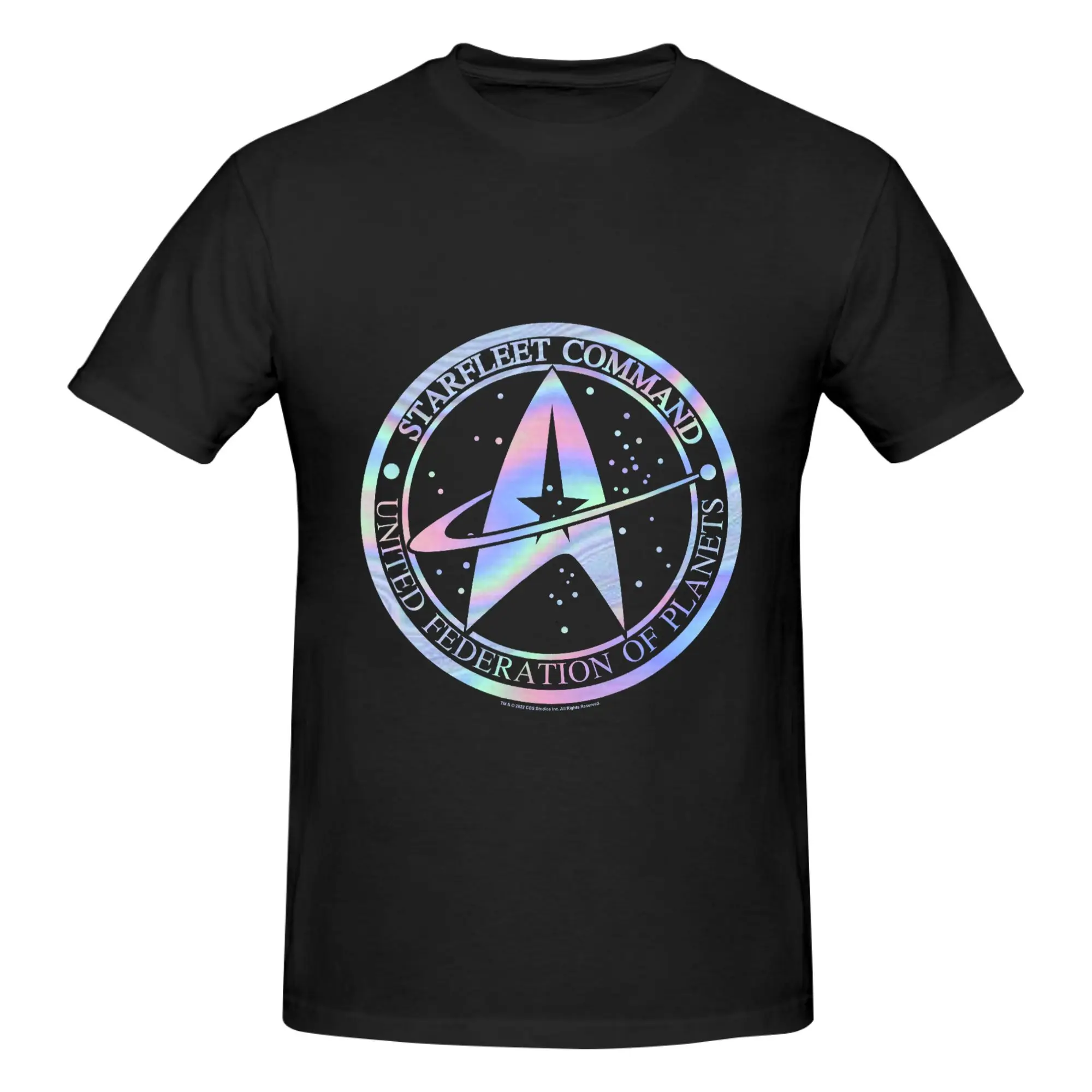 1 Piece Command  Funny Graphic 100% Cotton T-Shirt Star Treks Tops Tees For Men