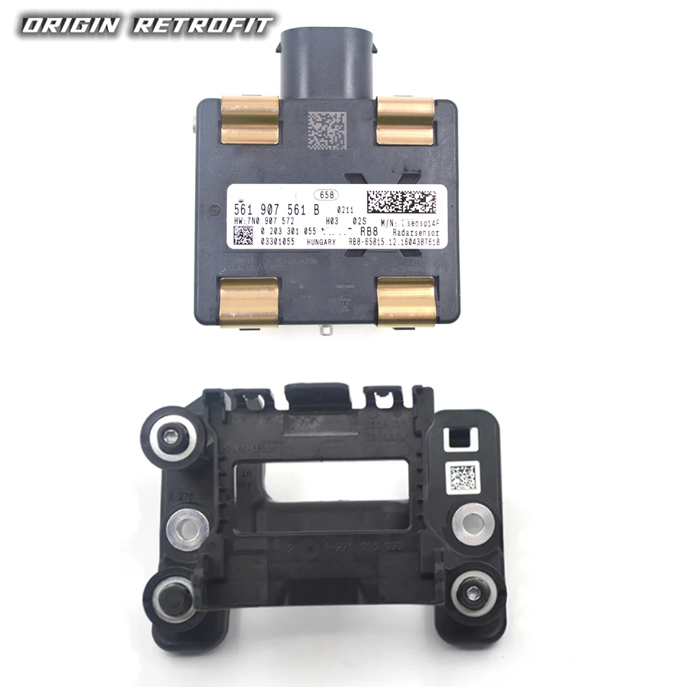 561907561B 561907704 ACC التكيف مثبت السرعة رادار الاستشعار التحقيق وحدة التحكم لشركة فولكس فاجن باسات 561907561 561 907 704 #1