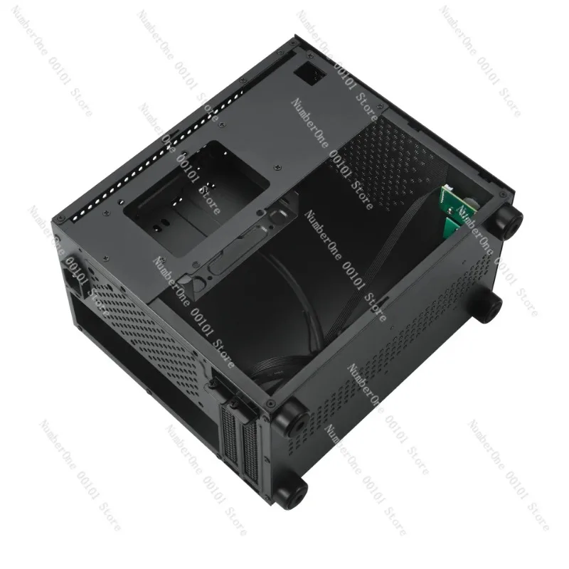 

Портативный мини-корпус для настольного ПК A17 SGCC | Поддержка ITX, блок питания SFX и совместимость с видеокартами 21 см