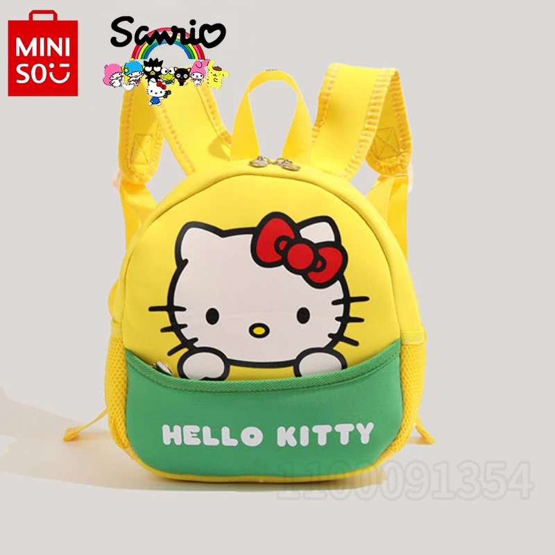 HelloKitty's New Girls' School Bag Cartoon Cute Mini Backpack Fashion Trend Girls' School Bag Luxury Brand High Quality