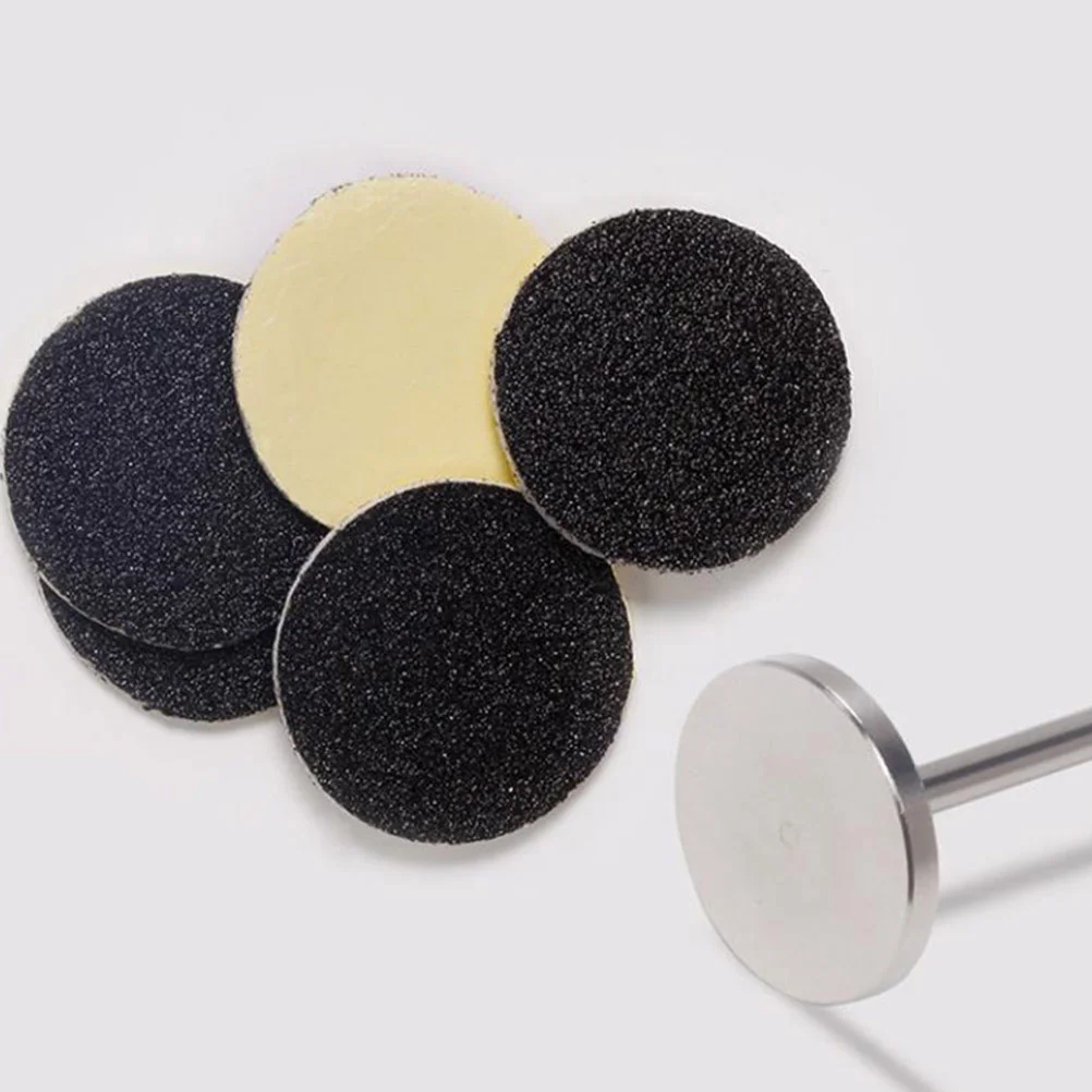 

50 Pcs Nail Polishing Sheets Discs Pedicure Tool Manicure Grinder Sanding Feet Sandpaper Slices Dead Skin Removing