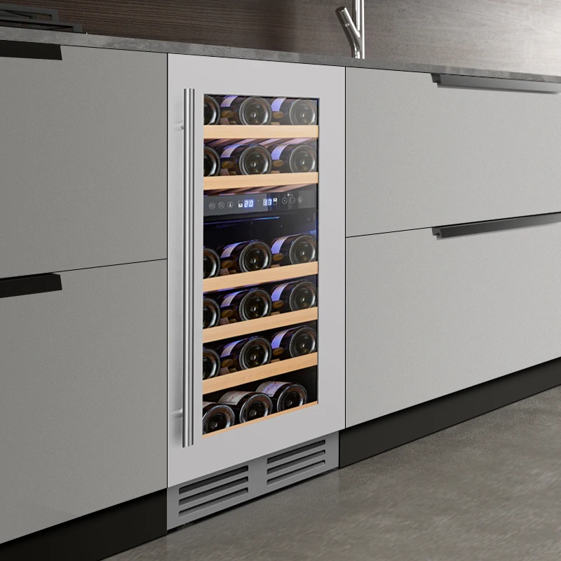 

Embedded wine cabinet constant temperature wine cooler bar counter ice bar household refrigerated cabinet