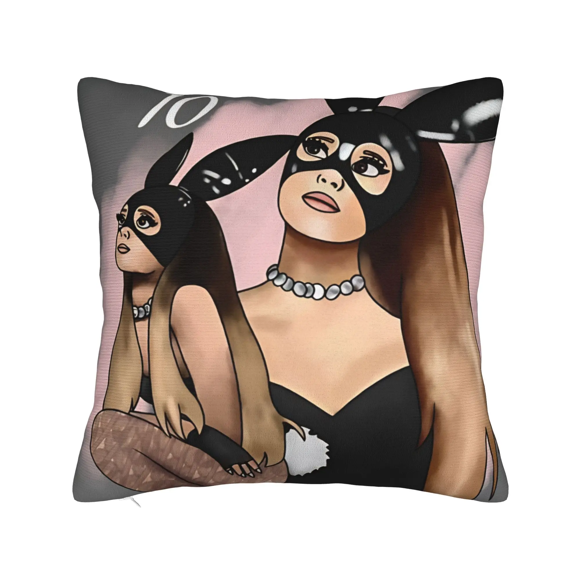 Pillow Cover Singer Arianas Grandes  Fashion Pillow Case For Sofa Car Home Decor Pillowcases