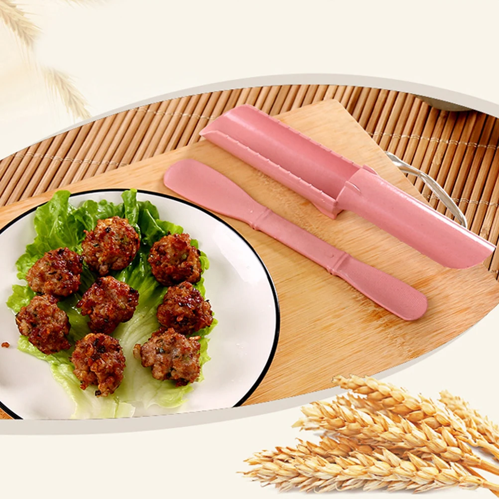 

3pcs Meatball Maker Fish Beef Meat Ball Maker Meatball Mold Tools DIY Convenient Home Accessories (Random Color)