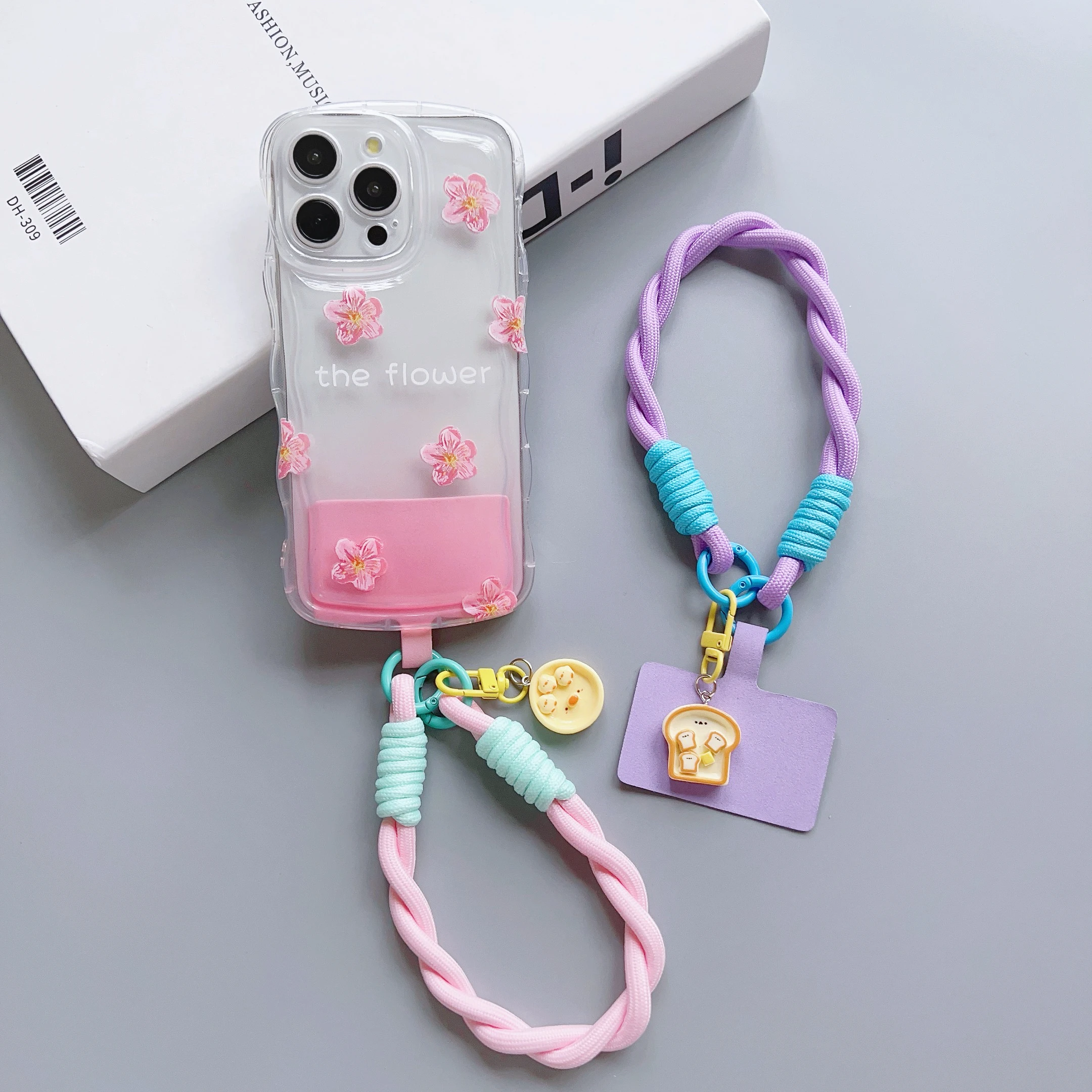 New Creative Cartoon Mobile Phone Universal Lanyard Hand Rope Mobile Phone Jewelry Decorative Pendant Fashion Gift Pendant