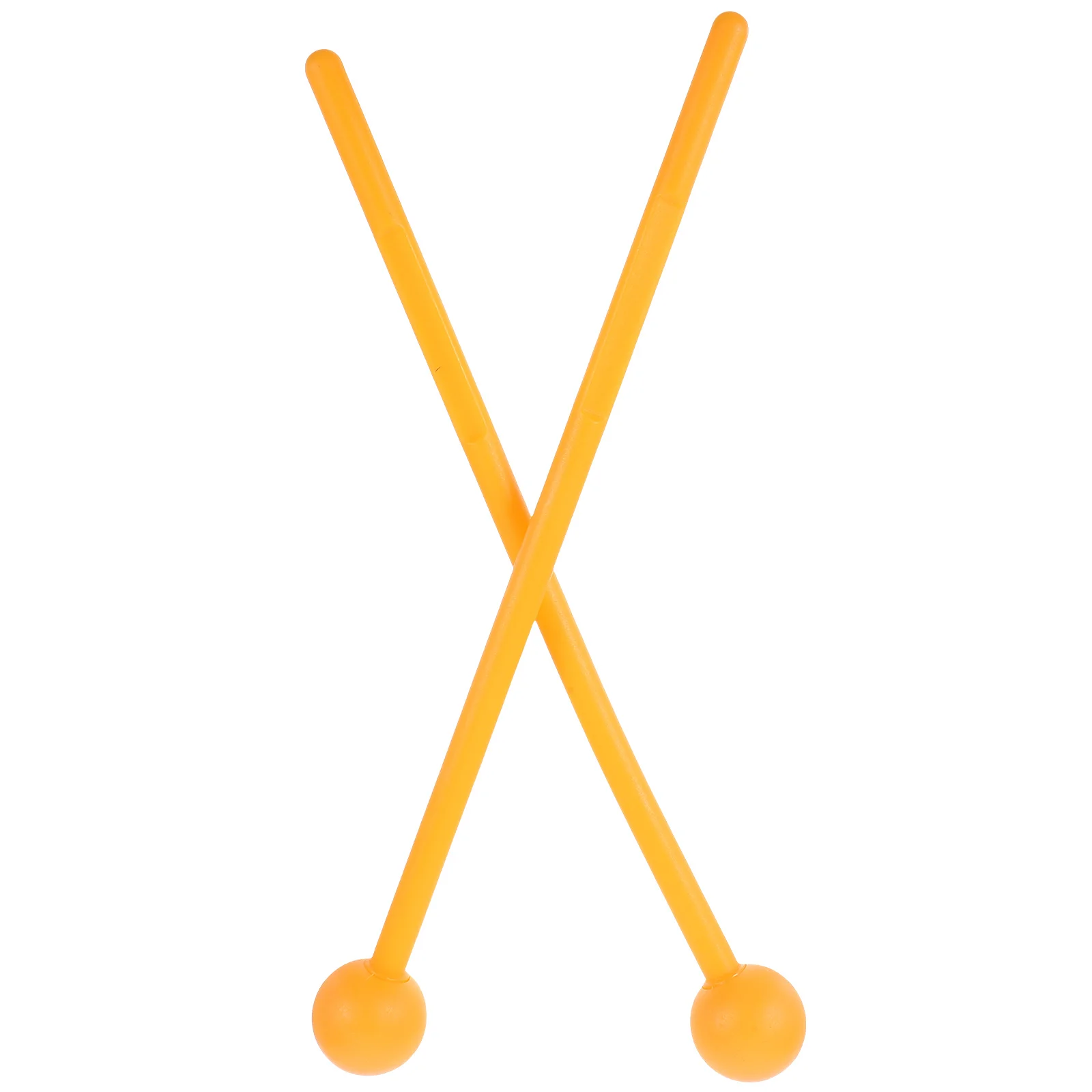 2 Pieces Carillon Hammer Mallets Plastic Glockenspiel Xylophone Sticks Kids Toys Percussion Instruments Bell Mallets Drumsticks