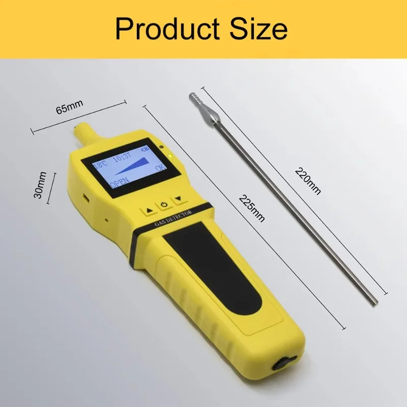 Industry Portable Gas Sampling Pump Digital Charging Smart External Pump Sampler Device Support All Gas