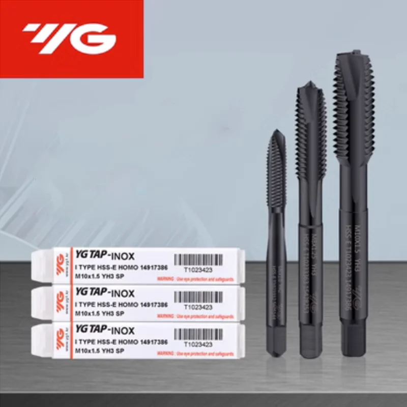 1PCS Korea YG T1023 Spiral Pointed Tap M14 M15 M16 M18 M20 M22 M24 M25 M26 M27 M28 M30 Machine Thread Taps For stainless steel