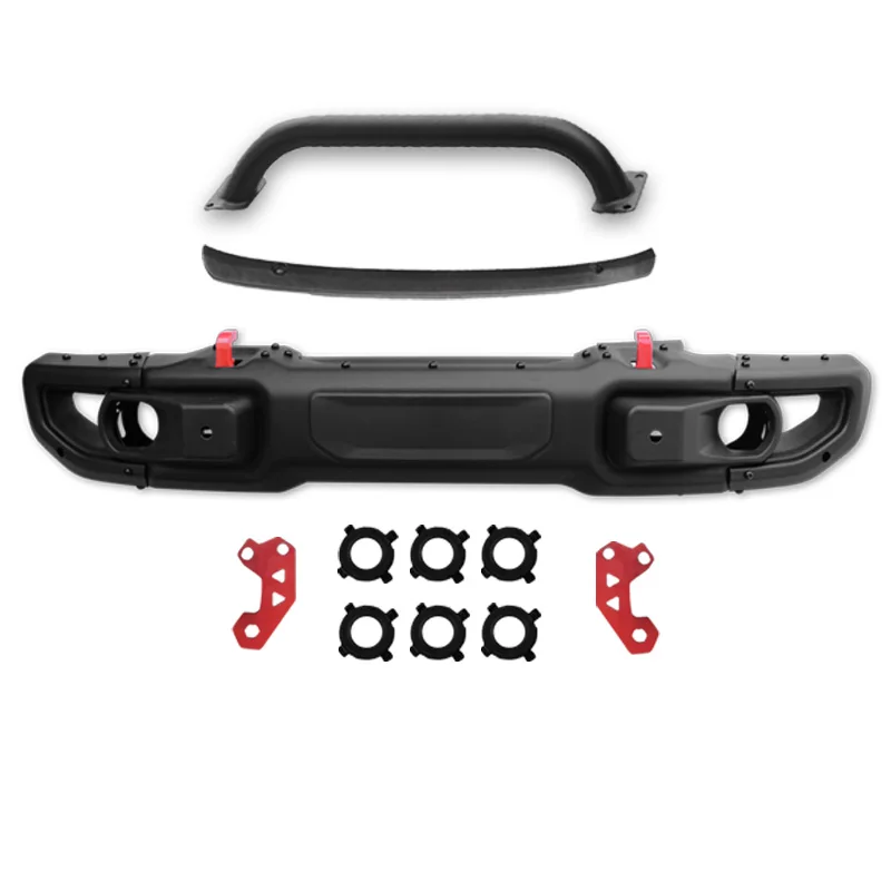 

Top 10th Anniversary 3-Piece Front Bumper for 4X4 for Wrangler 2018-2024 New Condition