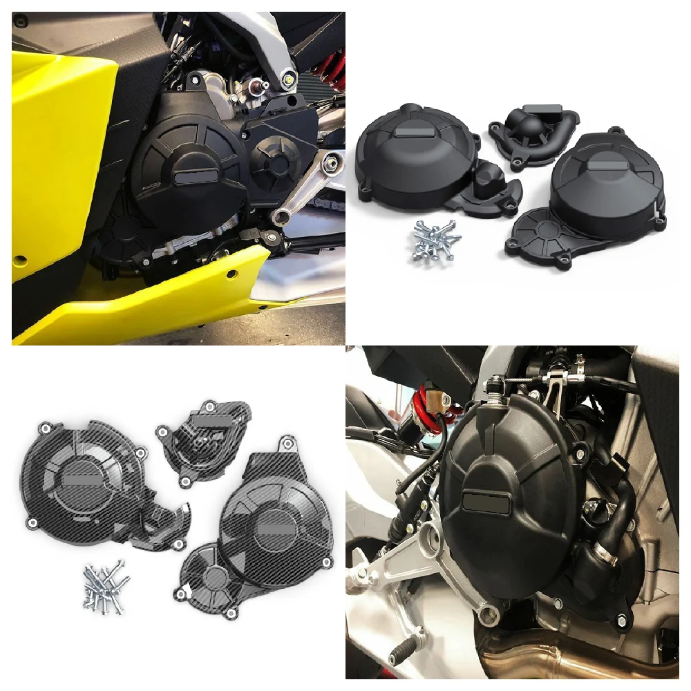 

Fits for Aprilia Tuono 660 Tuareg RS660 Tuareg660 ABS 2021-2024 Motorcycle Engine Case Cover Set Secondary Protection Guards