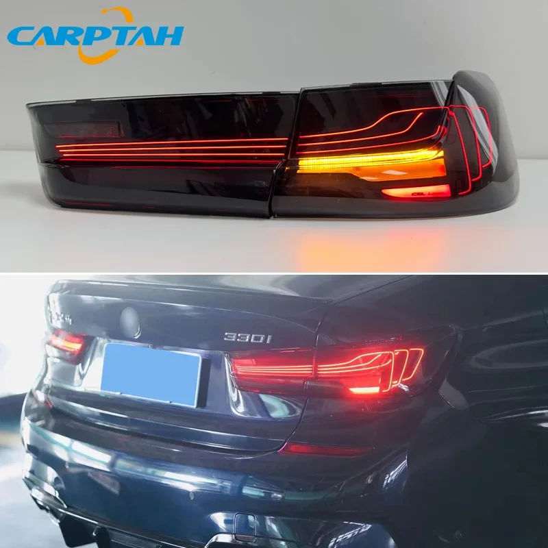 Car LED 12V Taillight For BMW 3S G20 Rear Running Lamp Brake Reverse Dynamic Turn Signal Car Tail Light