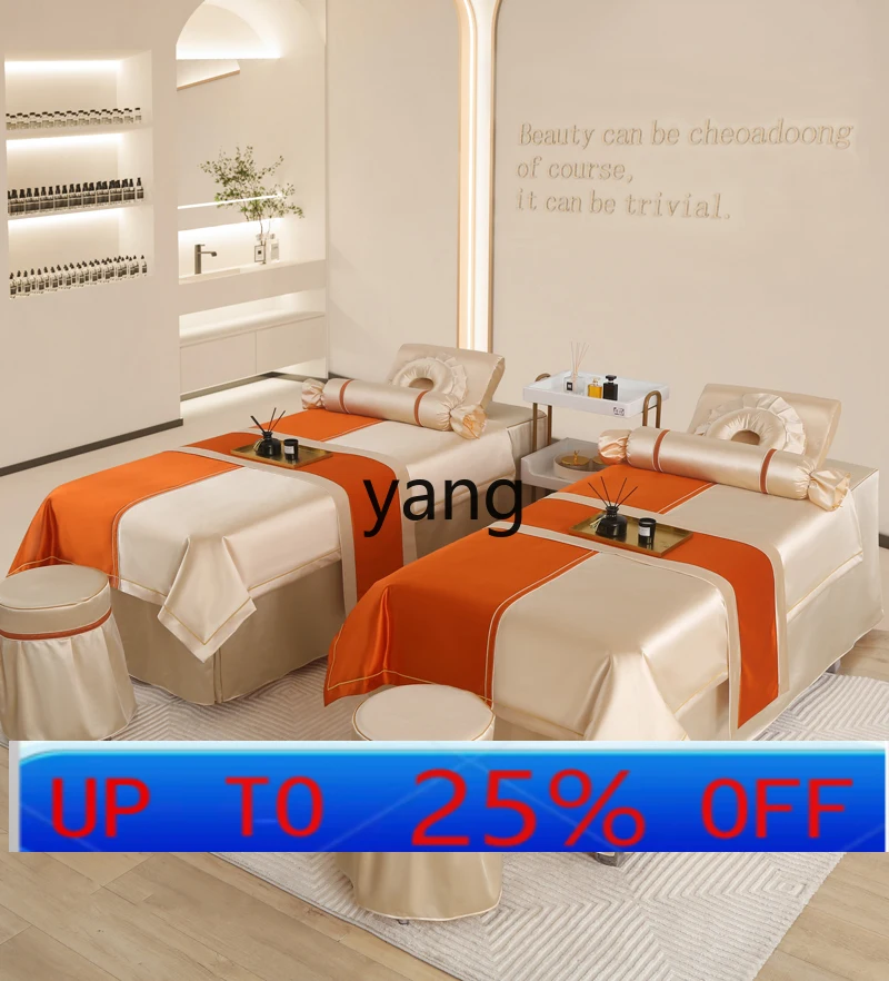Ltt beauty bedspread four-piece bed sheet light luxury shampoo bed special bed cover