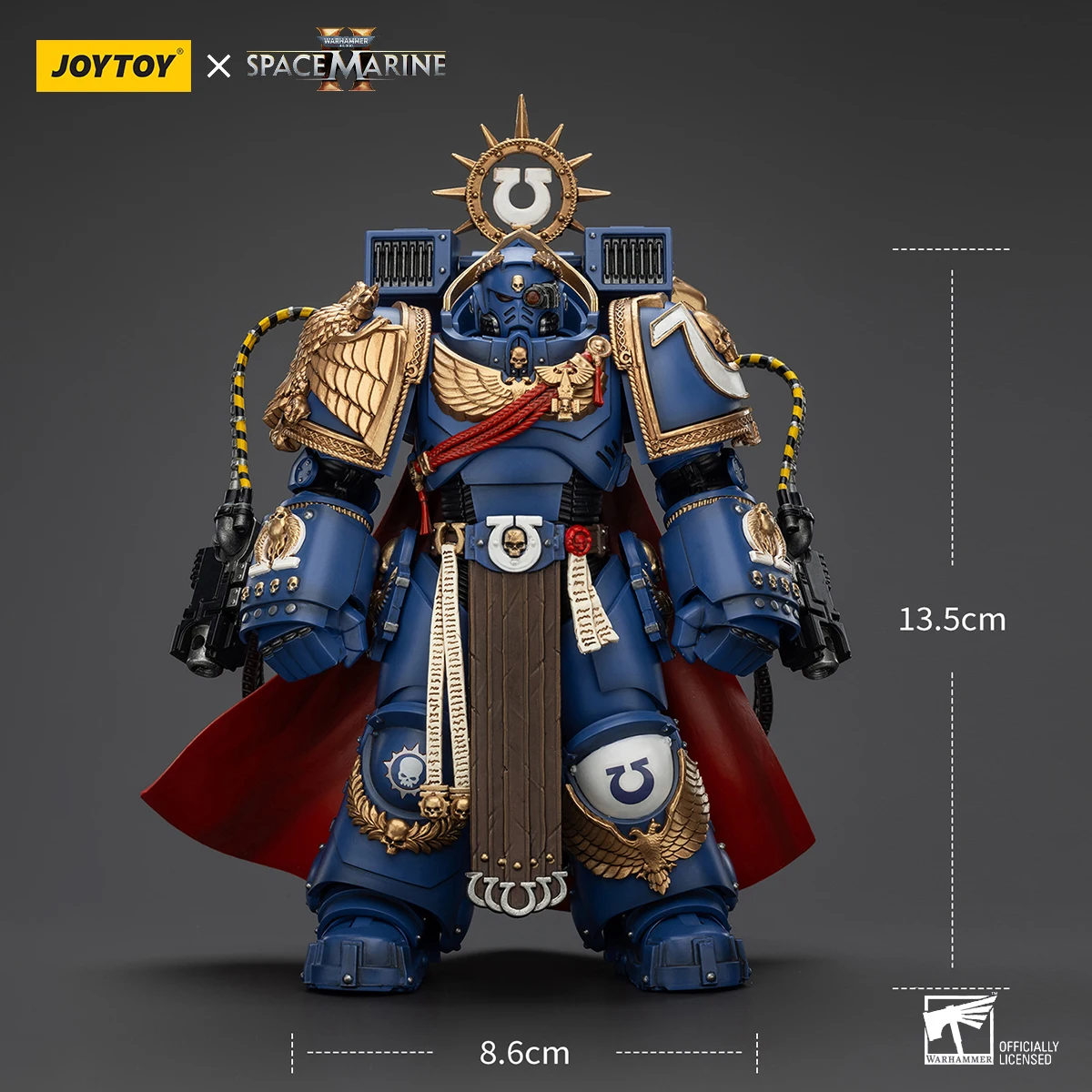 JOYTOY Warhammer 40K Ultramarines figurka Marneus Calgar Victrix Honor Guard Anime figurka wspólne ruchome Model statua