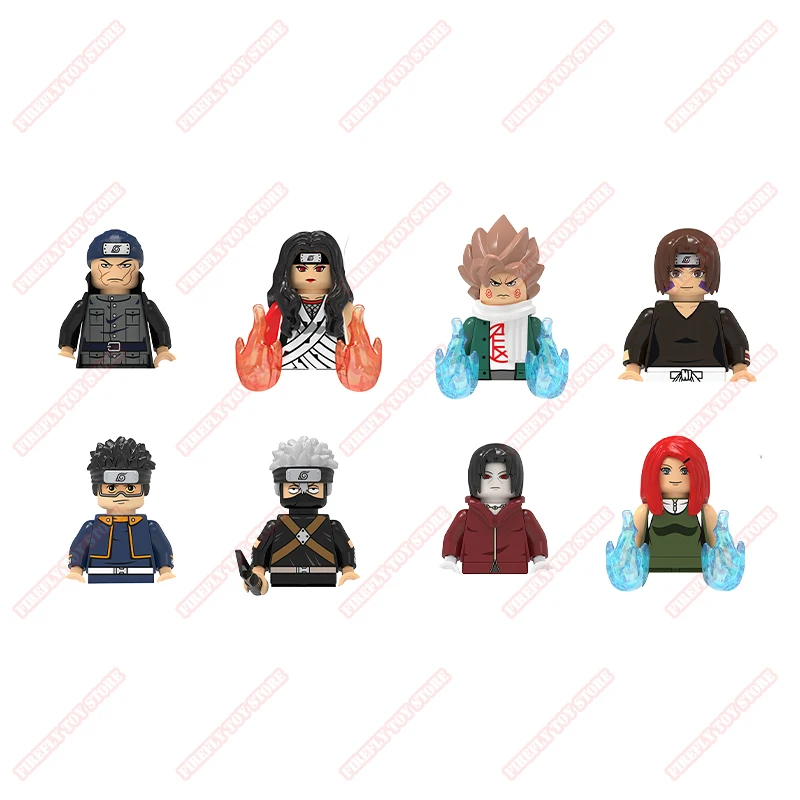 Naruto Animation Game Peripheral Toys Gaara Itachi Hidan Kakashi Obito Kisame Small Doll Anime Action Model Figures Collection - Image 4
