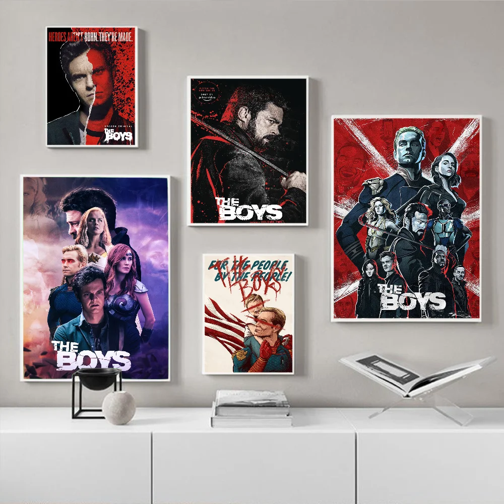 Movie The Boys Season 3 Good Quality Prints And Posters Whitepaper Prints Posters Artwork Wall Decor