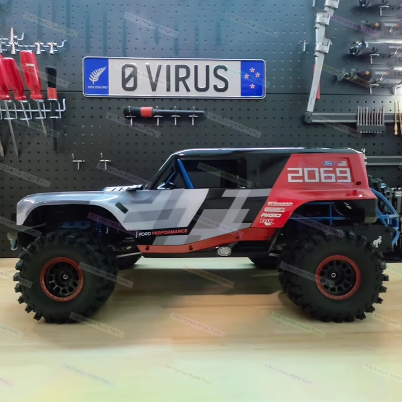 Mjx H8p 1:8 Bürstenloser 4WD Rc Rock Crawler 8-Kanal-Ferndifferenzialschlösser 25 km/h Hochgeschwindigkeitssimulation Kletterfahrzeugmodell