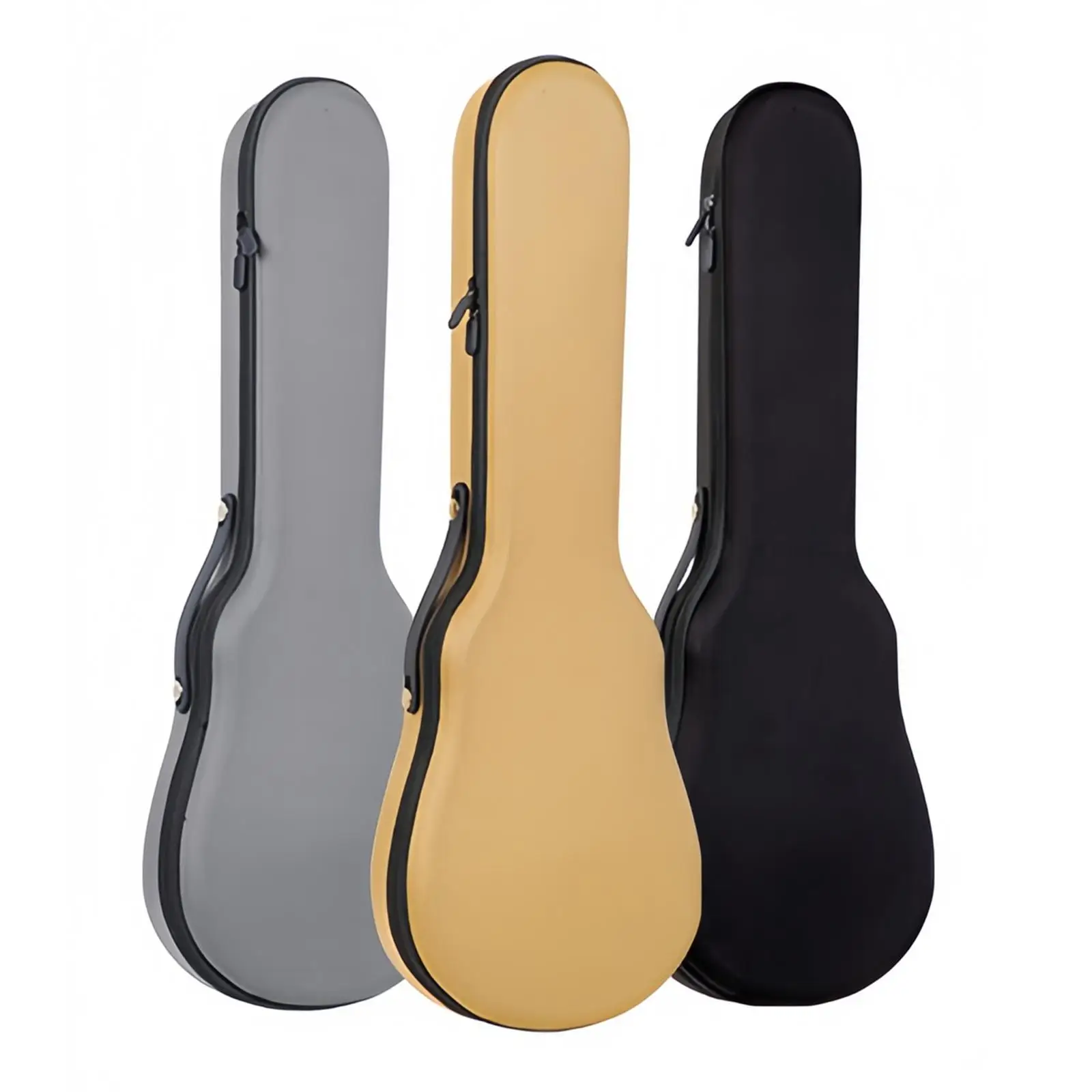 

Waterproof Ukulele Bag EVA Foam Protection Double Zipper Instrument Carrying Case for 23 Inch Ukulele Travel