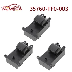 3Pcs For HONDA FIT JAZZ CITY 2009-2014 CIVIC 2012-2015 Window Switch Lifter Button Switch 35760-TF0-003 35760TF0003