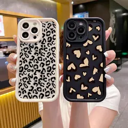 Leopard Cheetah Print Phone Case For Samsung A13 A20S A21S A23 A24 A25 A30 A31 A32 A33 A34 A35 A50 A51 A52 A53 A54 4G 5G Case