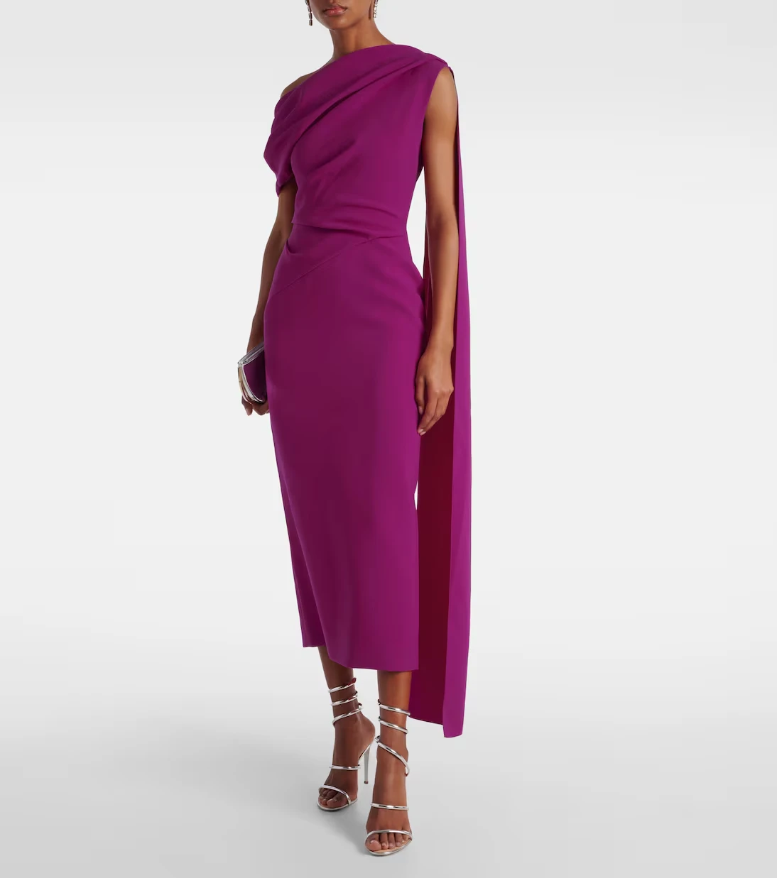 

Purple One Shoulder Evening Dresses 2025 Pleated Mermaid Tea Length vestidos. para. mujeres boda Wedding Party Dress Customized