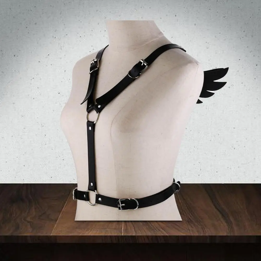 Unique  Harness Skin-friendly Angel Wing Waist Belt Braces Exquisite Comfortable Halterneck for Bar